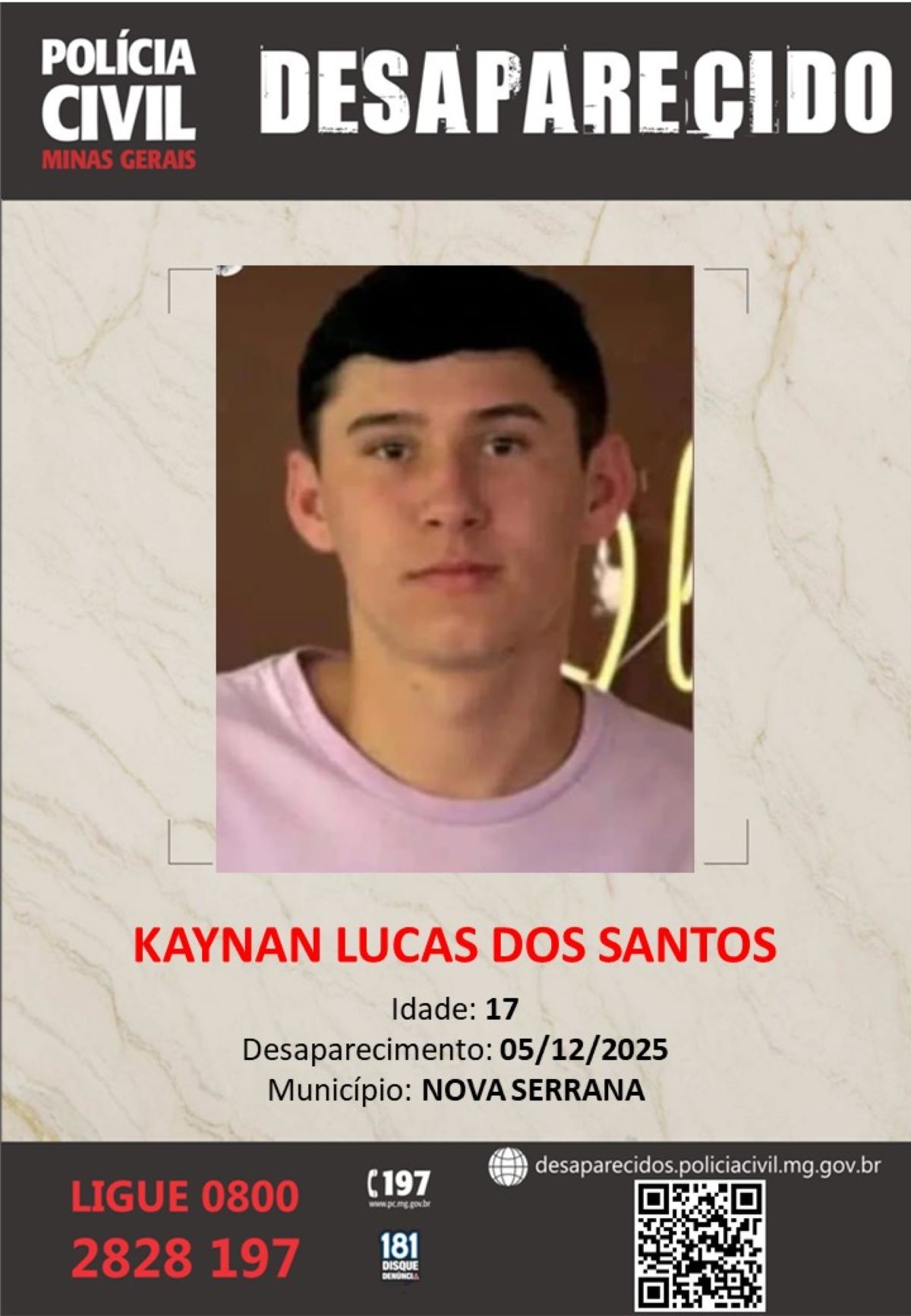 Família procura adolescente desaparecido há duas semanas em MG: 'Só sei chorar', lamenta mãe