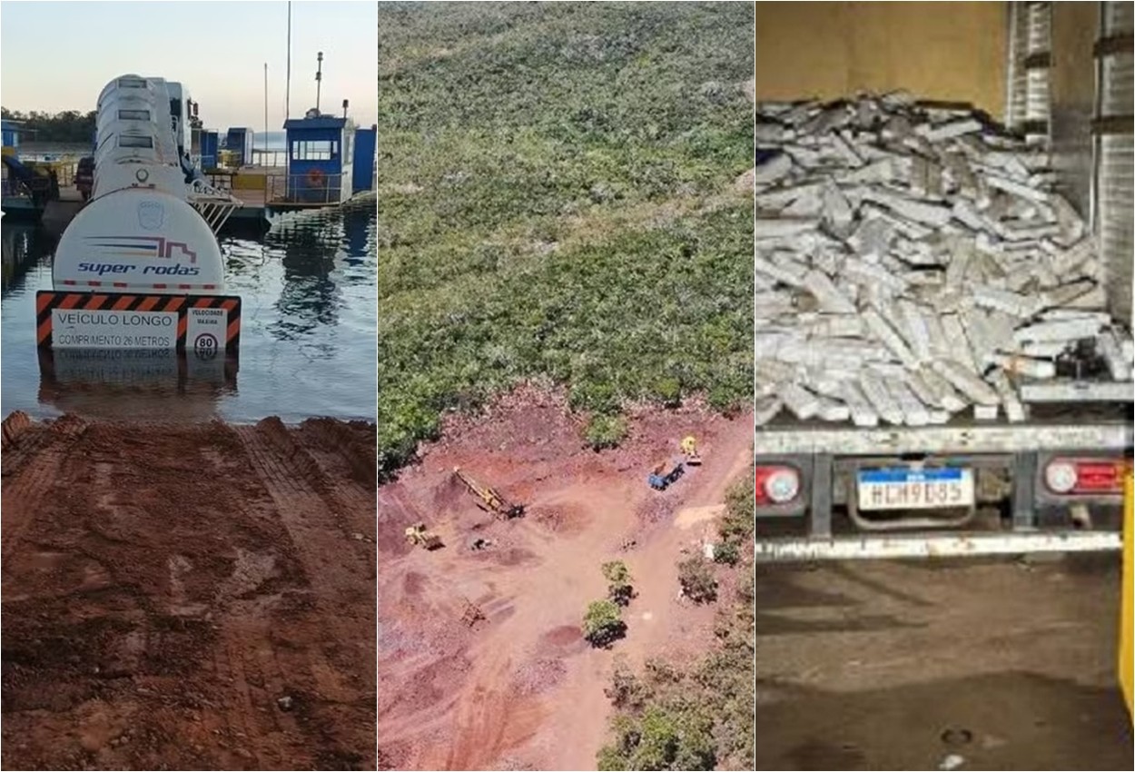 Você viu? Carreta com 35 mil litros de etanol cai de balsa, empresa com movimentação atípica de R$ 12 milhões é alvo da PF e mais de 1 tonelada de maconha é apreendida em oficina 