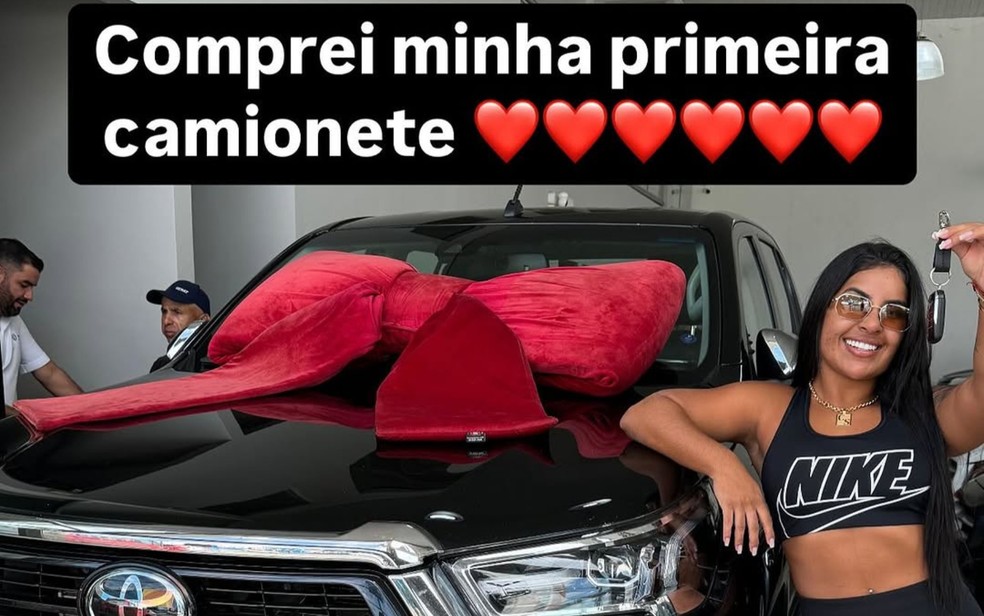 Carol de Souza é investigada por estelionato, exploração de jogos de azar  e lavagem de capitais em Luziânia, Goiás — Foto: Reprodução/Redes Sociais