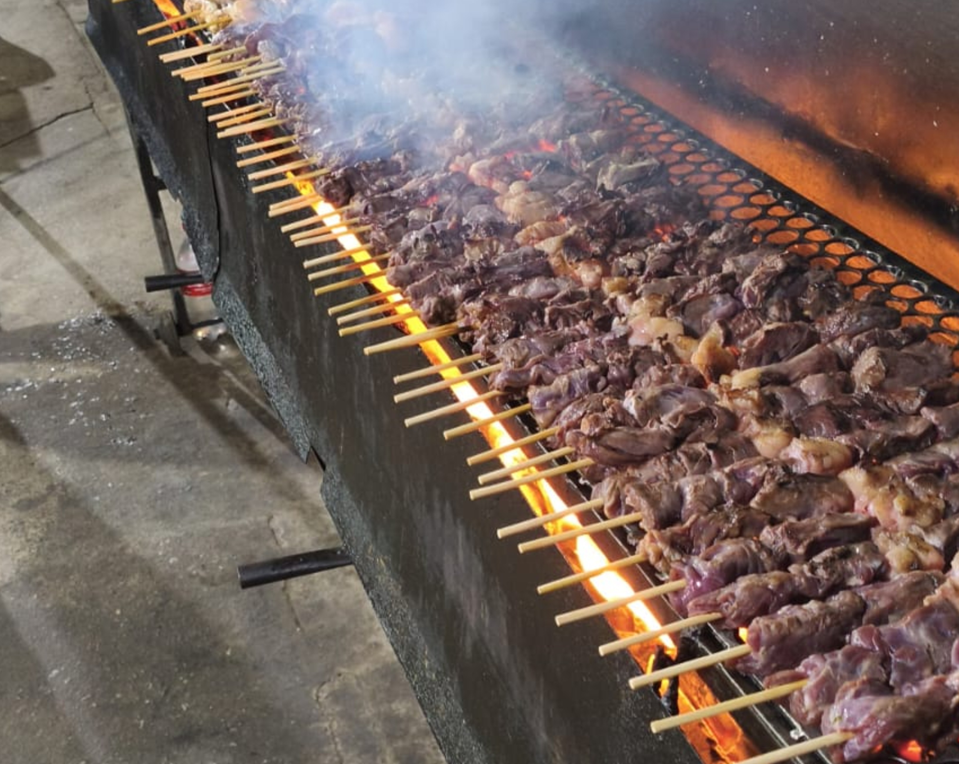 Comerciante tem 420 espetinhos de carne furtados na Expoferr