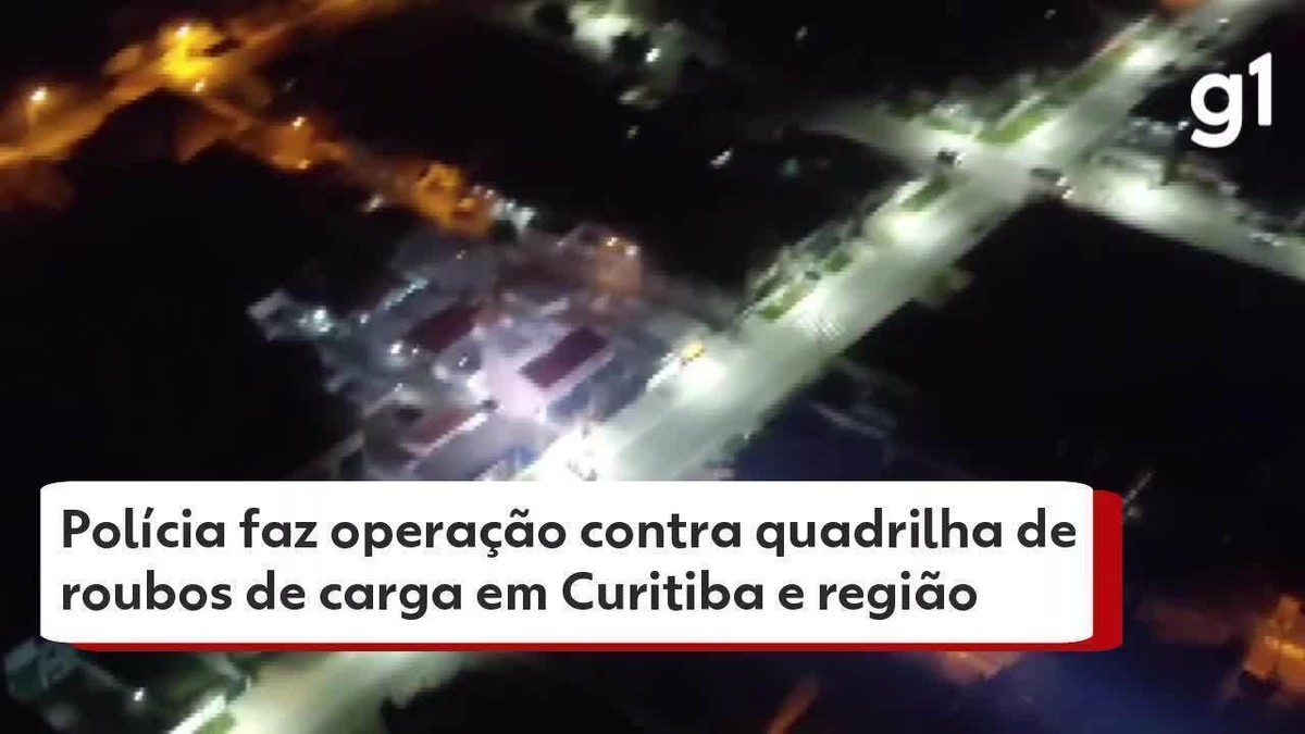 Prf E Polícia Civil Fazem Operação Contra Quadrilha De Roubos De Carga Em Curitiba E Região 