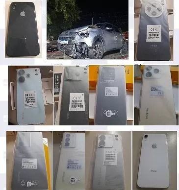 Polícia Militar recupera 14 celulares roubados de loja em Passira; VÍDEO mostra assalto