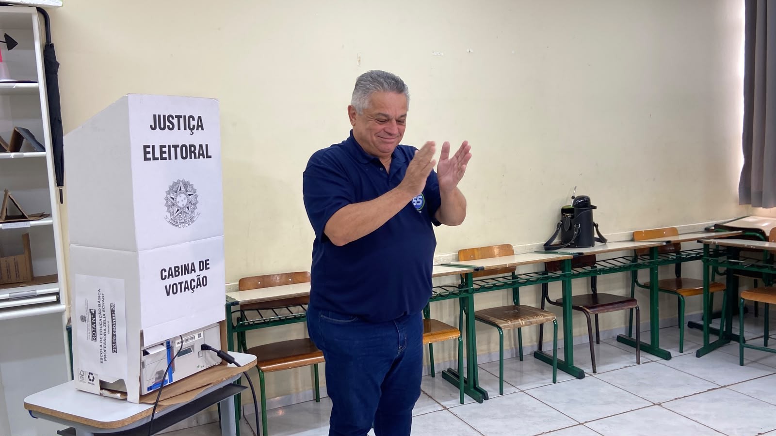 Governo de SC: João Rodrigues (PSD) vota em Chapecó