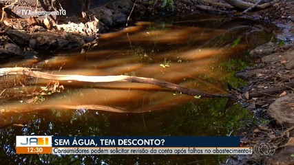Falta de água: consumidores podem pedir revisão da conta durante período sem abastecimento