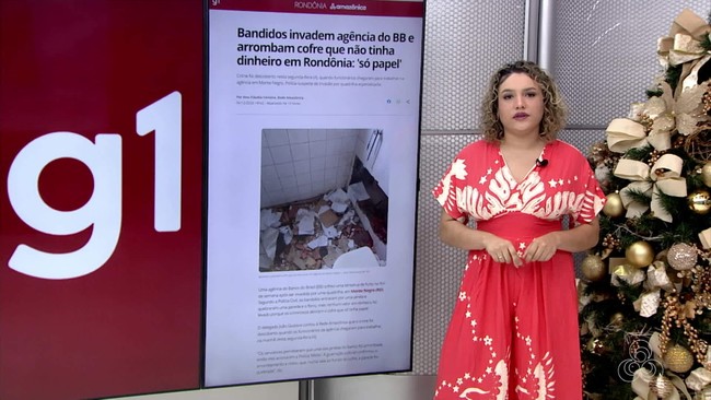 G1 em 1 Minuto RO: Bandidos arrombam cofre errado e cidade 'premiada' com feriado