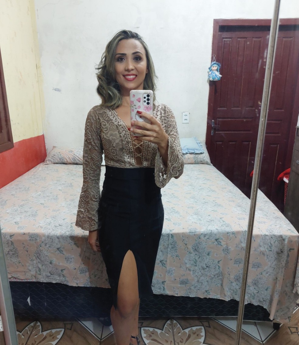 Gessica foi morta com dois tiros após furar bloqueio — Foto: Arquivo pessoal
