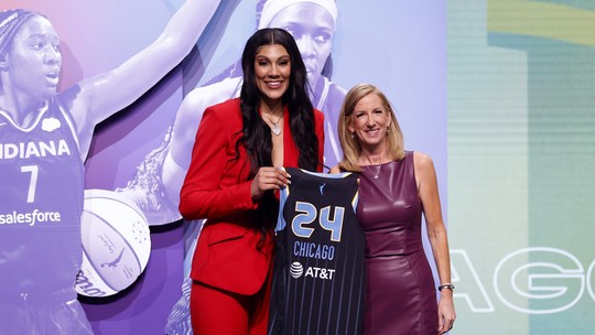 Chicago Sky seleciona Kamilla Cardoso na 3ª escolha geral do Draft da WNBA  - Foto: (Sarah Stier/Getty Images)