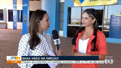 Aumenta número de motoristas com restrições na CNH devido à baixa visão no TO