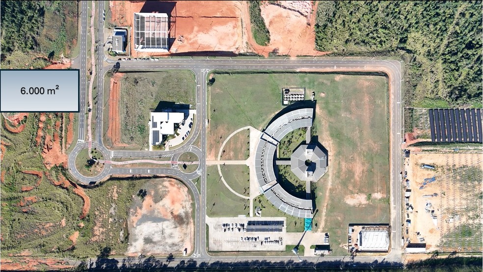 Indústria farmacêutica será construída em área de 6 mil m² no Parque Tecnológico de Sorocaba (SP) — Foto: Prefeitura de Sorocaba/Divulgação