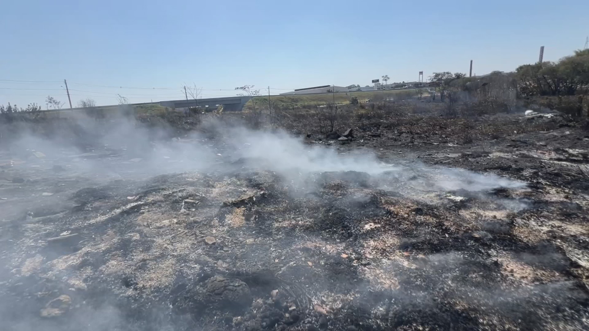 Incêndio atinge três hectares de área de mata no Parque Roosevelt em Bauru