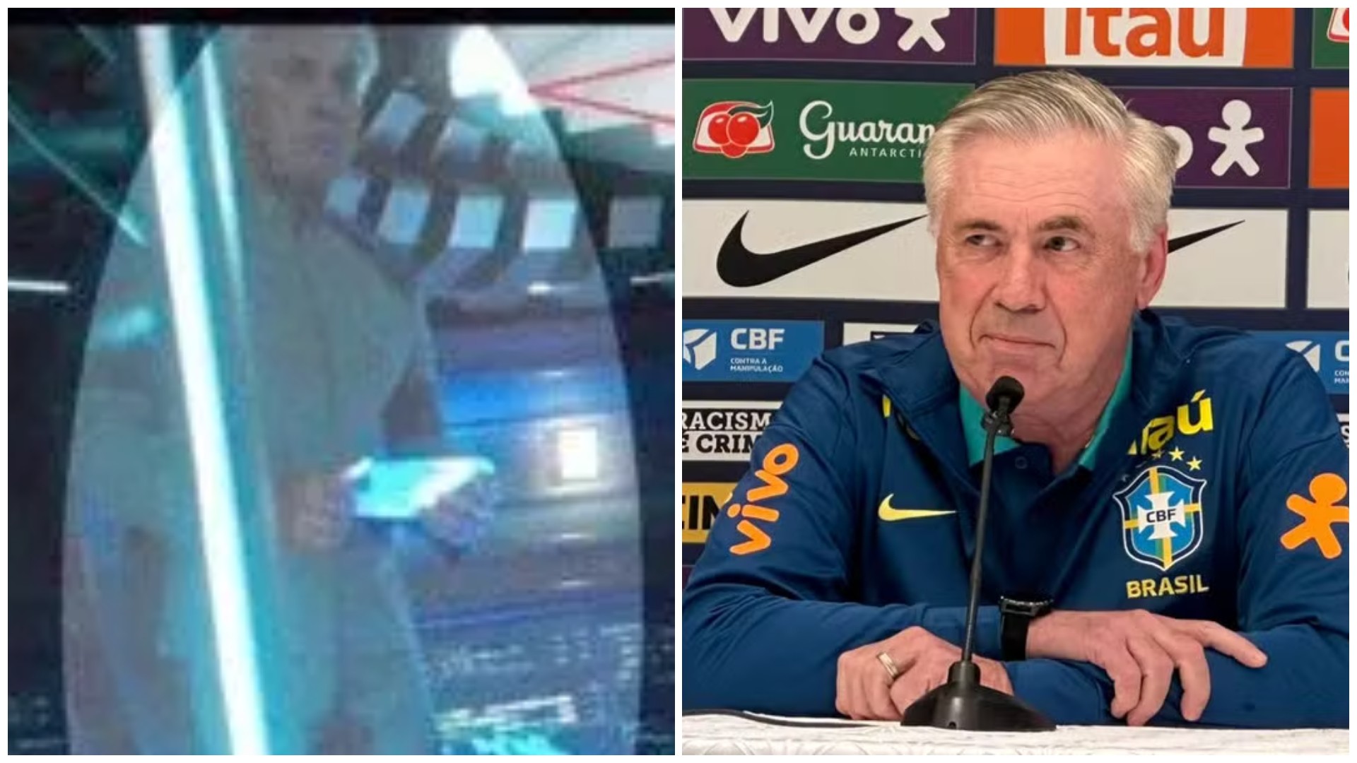 Carlo Ancelotti estreia na Seleção: técnico já apareceu em filmes como 'Star Trek: Sem Fronteiras'