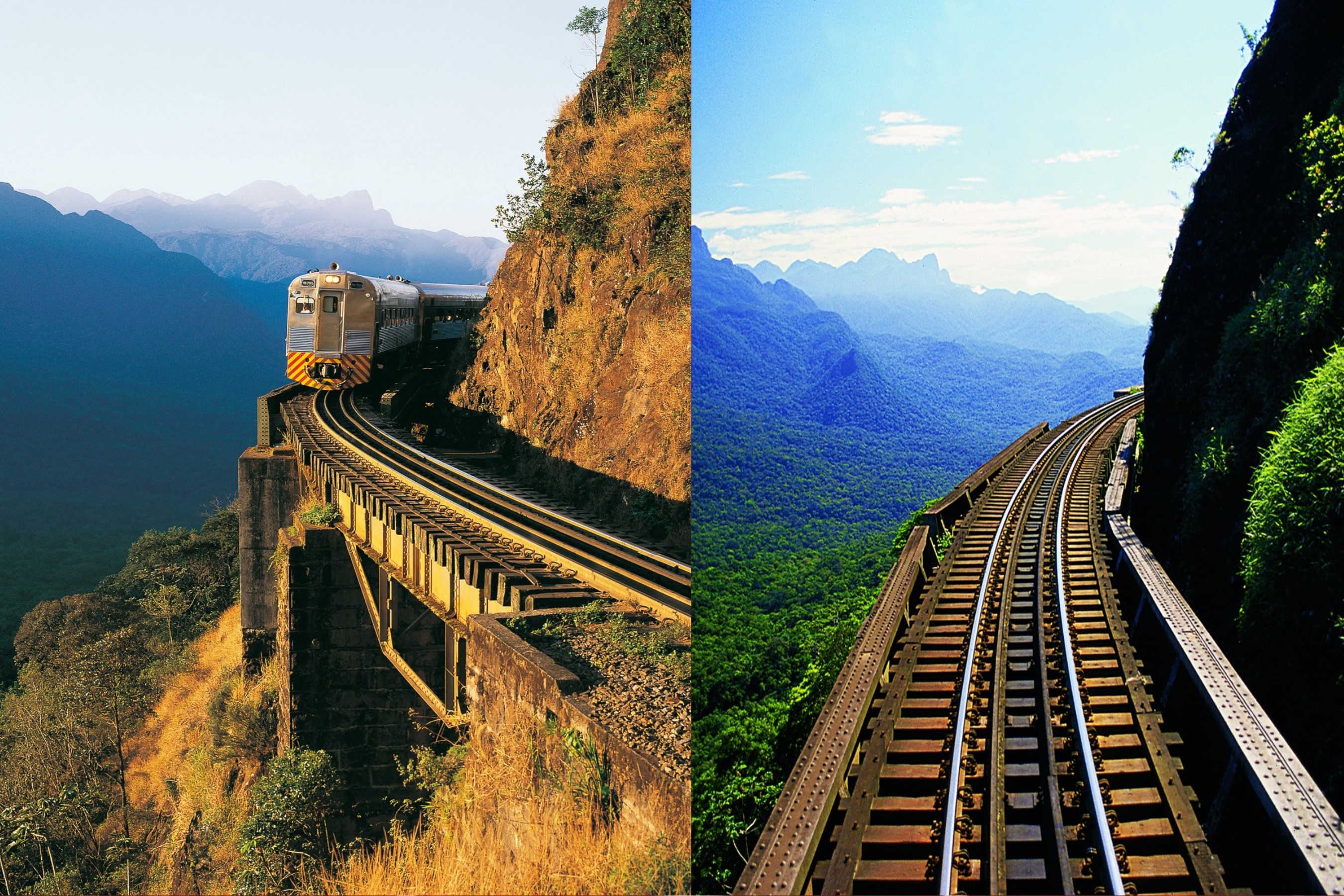 Pontes históricas, túneis e mata preservada: turismo rodoferroviário entre Curitiba e o litoral guarda 'paraíso' na Serra do Mar do Paraná; FOTOS