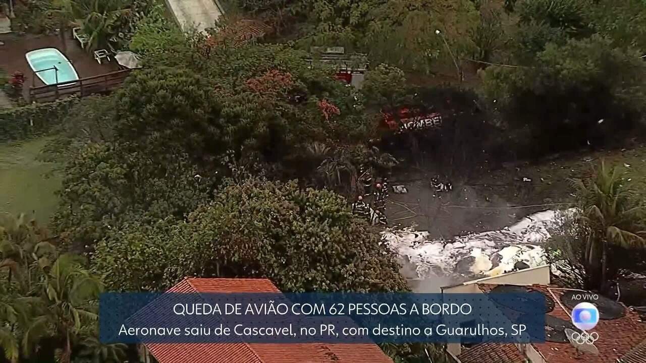 Tragédia aérea no Brasil imprensa internacional repercute queda de avião com 61 pessoas a