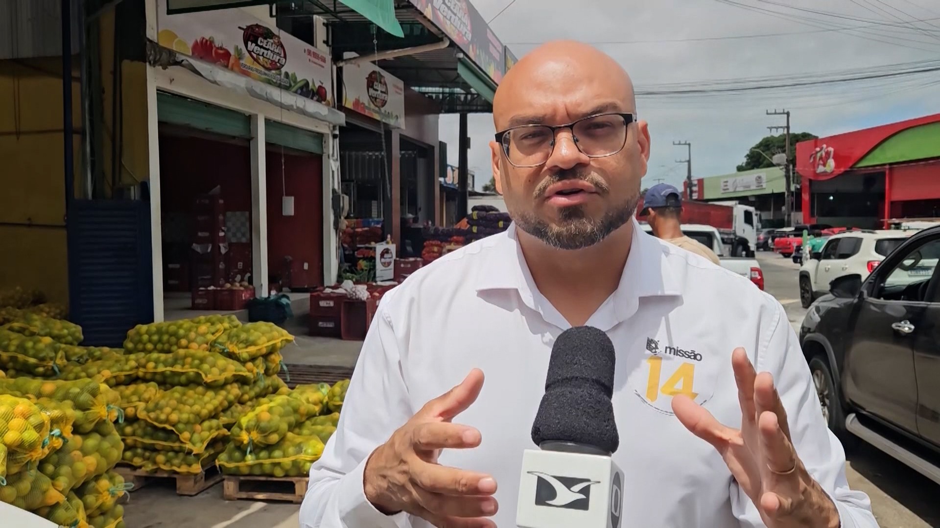 André Luis visita Ceasa de São Luís e apresenta propostas para produção de alimentos no MA
