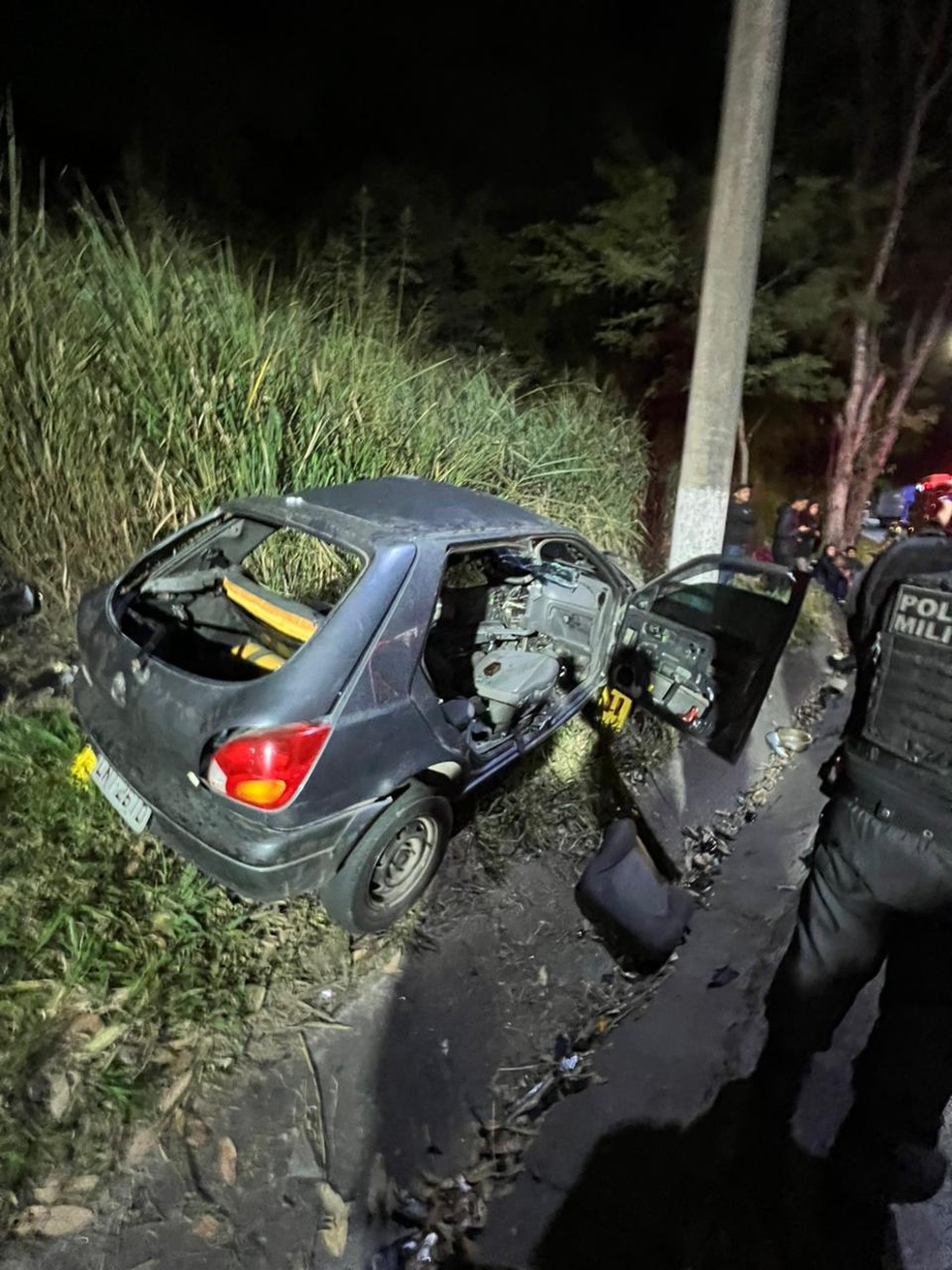 Grave acidente deixa um morto e mais 10 pessoas feridas em Volta Redonda — Foto: Reprodução/Redes Sociais