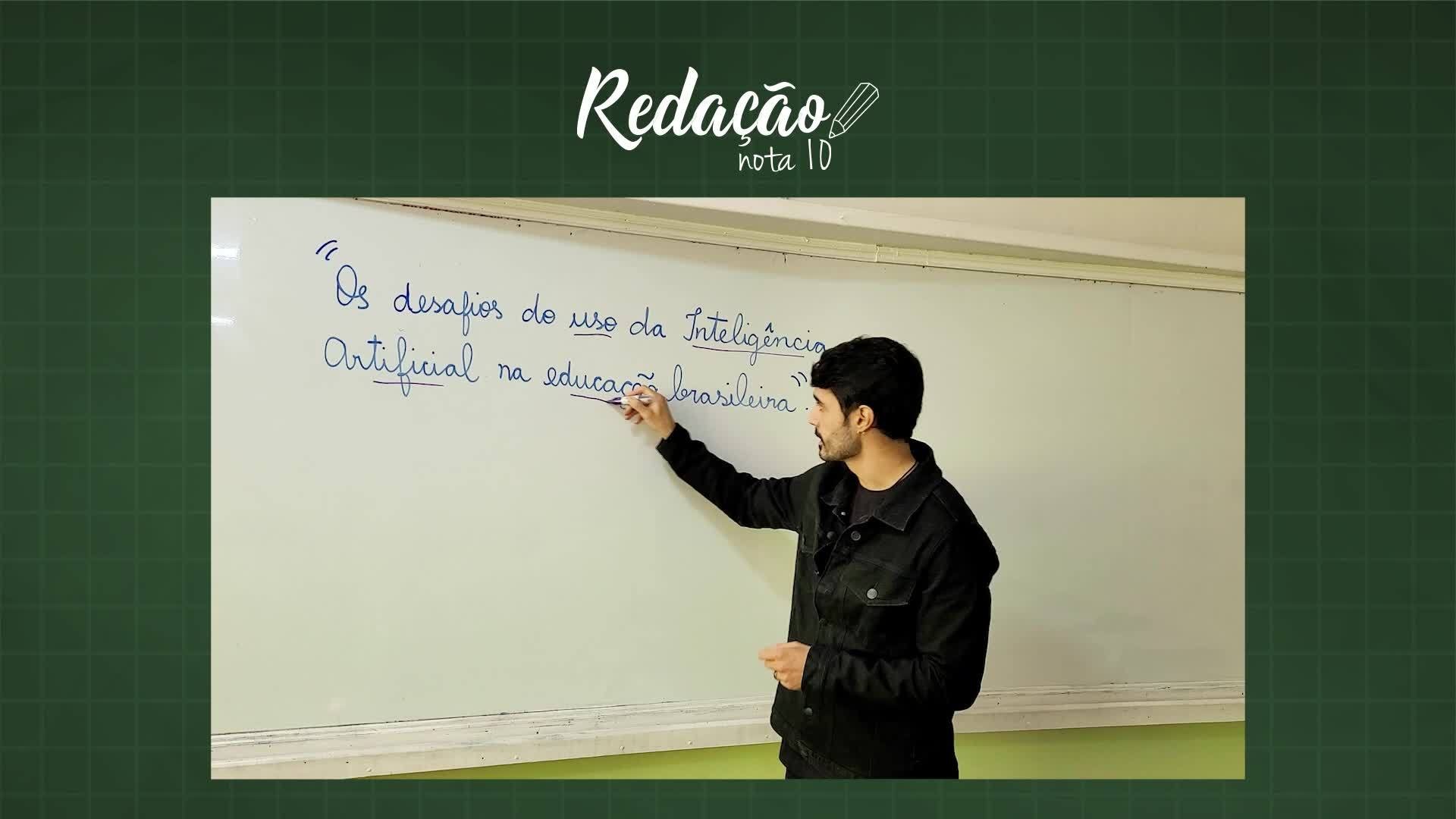 VÍDEOS: Redação Nota 10 2026
