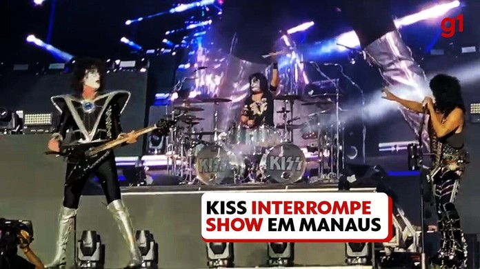 Kiss interrompe show depois de baixista passar mal - Cultura - Estado de  Minas