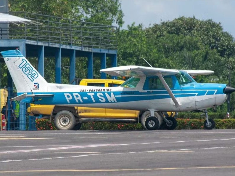 Saiba como era o avião monomotor que caiu e deixou piloto morto no Aeroclube de Manaus