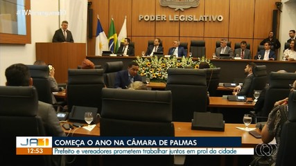 Câmara de vereadores de Palmas inicia trabalhos legislativos