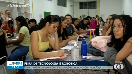 Feira de tecnologia e robótica reúne competições e exposições em Palmas