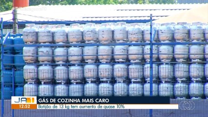 Gás de cozinha tem aumento de quase 10%