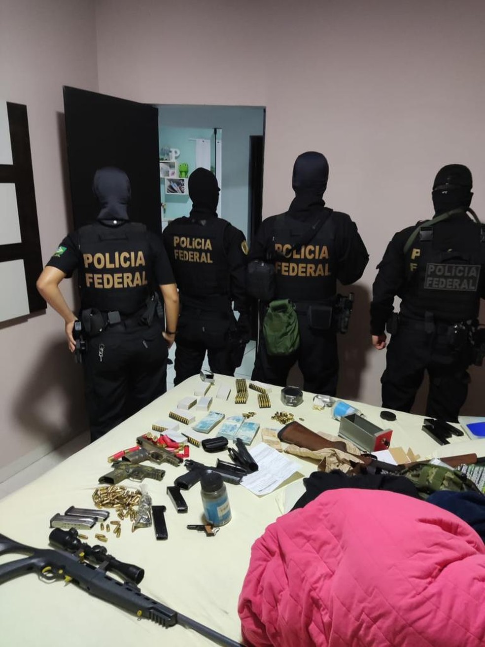 Operação Democratia da PF em Rondônia — Foto: Divulgação/PF-RO