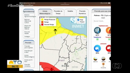 Calor chega com tudo e abre o período de estiagem no Tocantins
