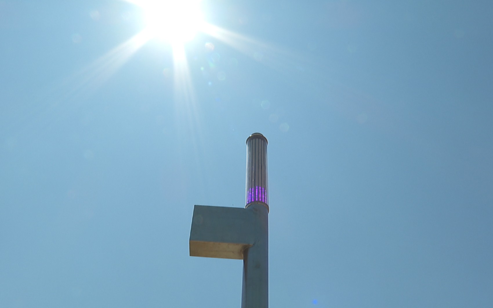 Sensor em Barretos aponta níveis de raios ultravioleta e alerta para exposição excessiva ao sol