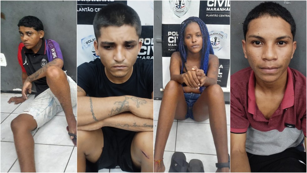 Suspeito de assaltar ônibus em São Luís foram presos — Foto: Divulgação/Guarda Municipal de São Luís