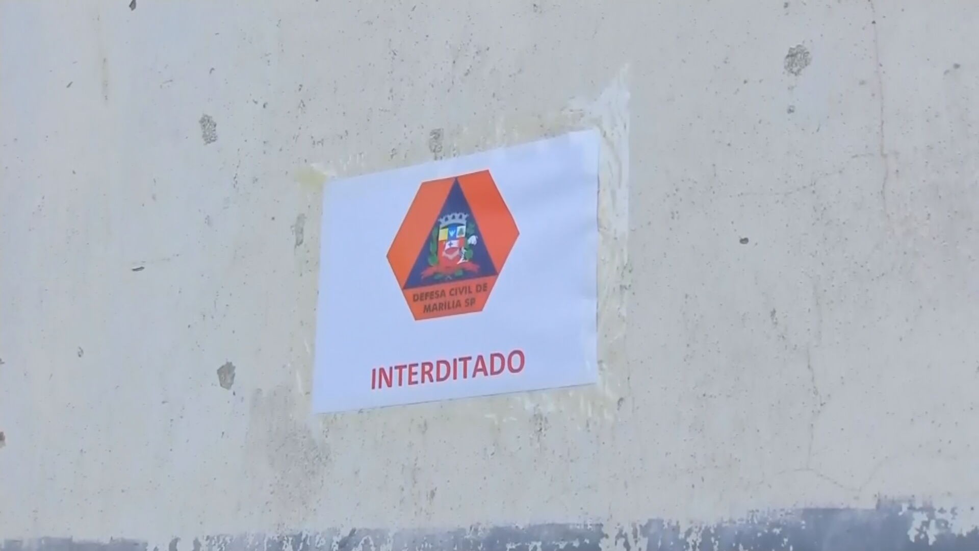 Defesa Civil lacra primeiro bloco desocupado dos prédios da CDHU de Marília