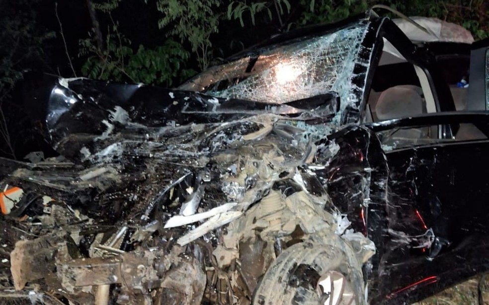 Acidente deixa mortos na GO-230, em Padre Bernardo — Foto: Divulgação/Samu