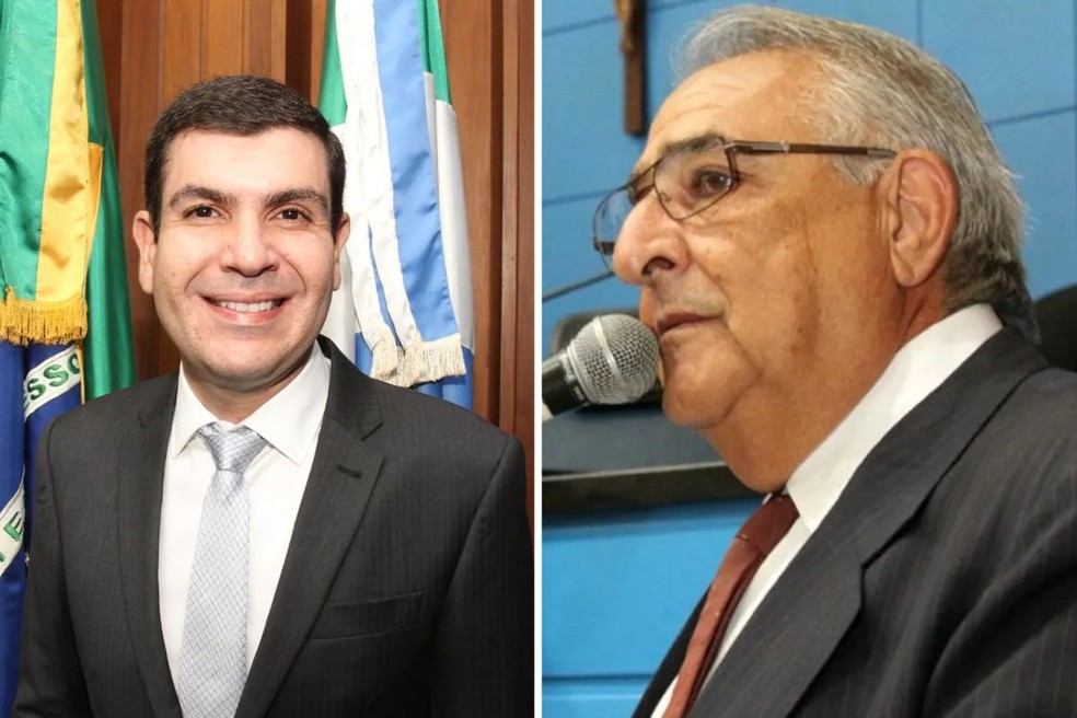 Jamilson Name e Jerson Domingos, da esquerda para a direita. — Foto: Alems