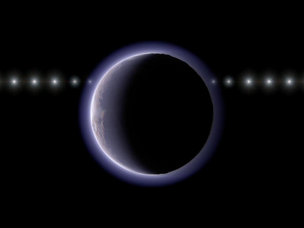 Objeto além de Netuno apresenta atmosfera