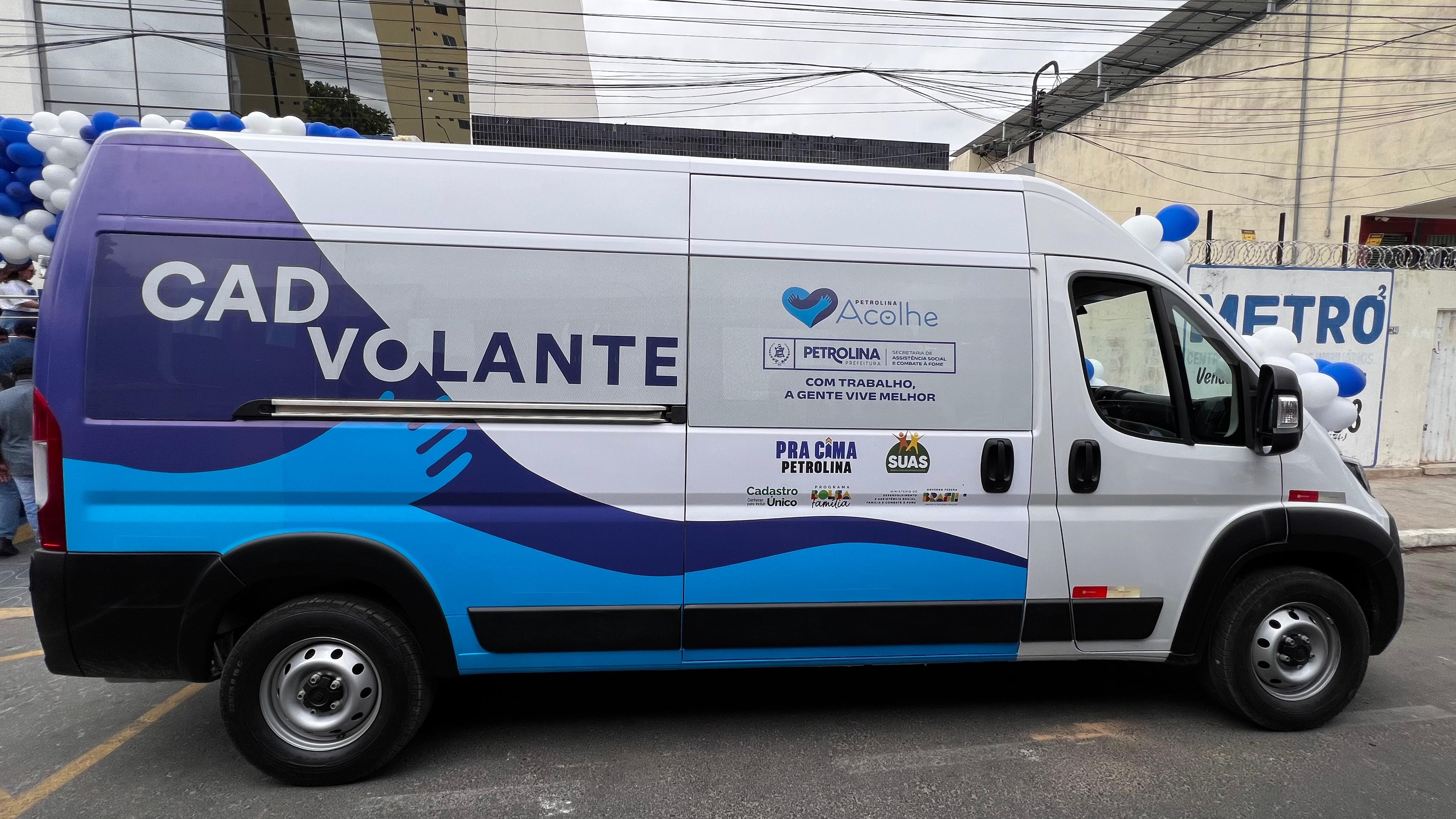 CadVolante leva serviços do Cadastro Único a quatro bairros de Petrolina em setembro