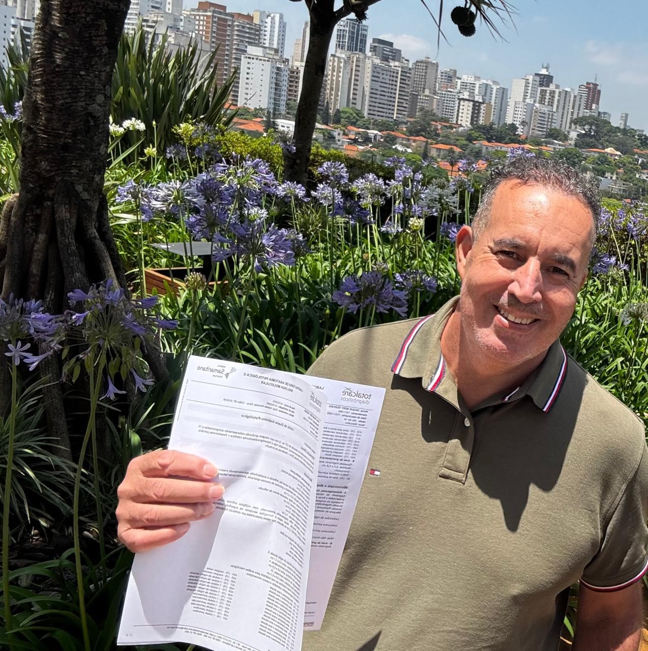 Sem sintomas, homem descobre câncer de intestino em exame de rotina; diagnóstico precoce foi decisivo para a cura