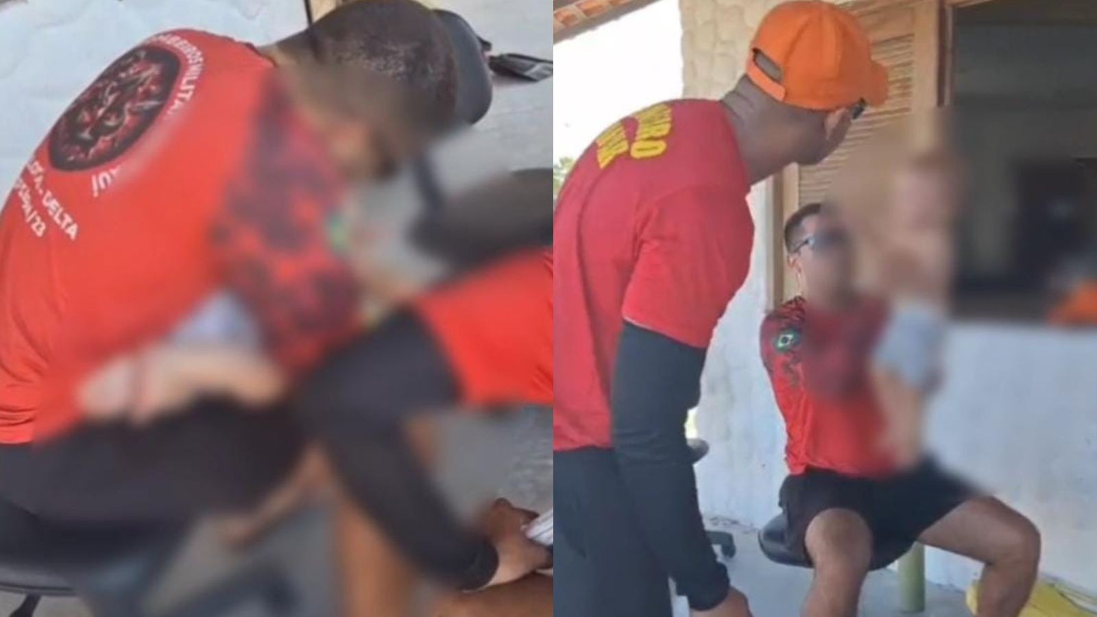 Vídeo: Bebê de 10 meses é salvo por bombeiros após se engasgar durante passeio no litoral do Piauí