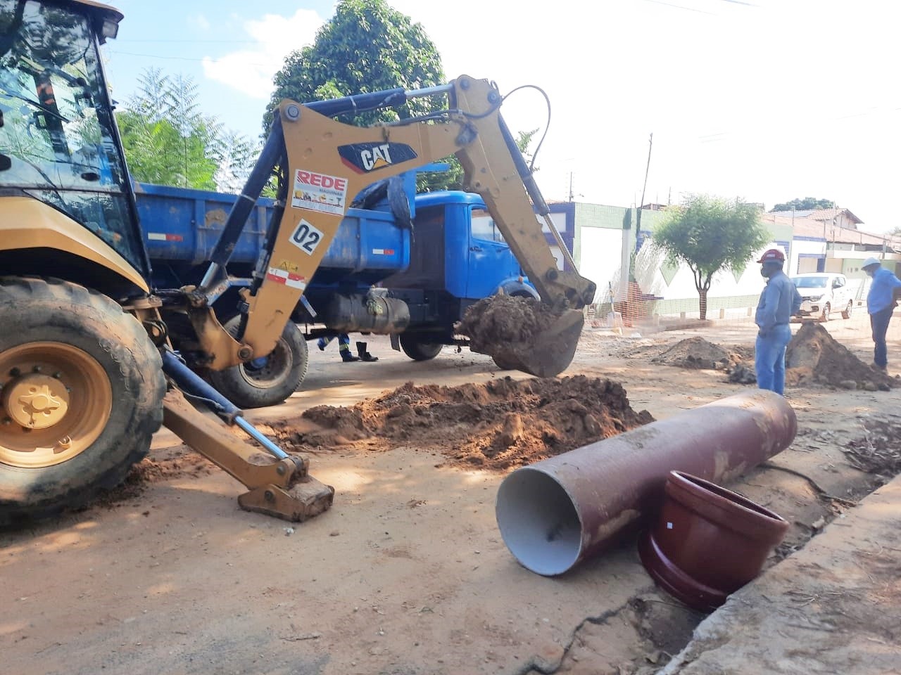 Aplicativo de GPS informa em tempo real sobre obras de esgotamento em Teresina; veja como acessar 