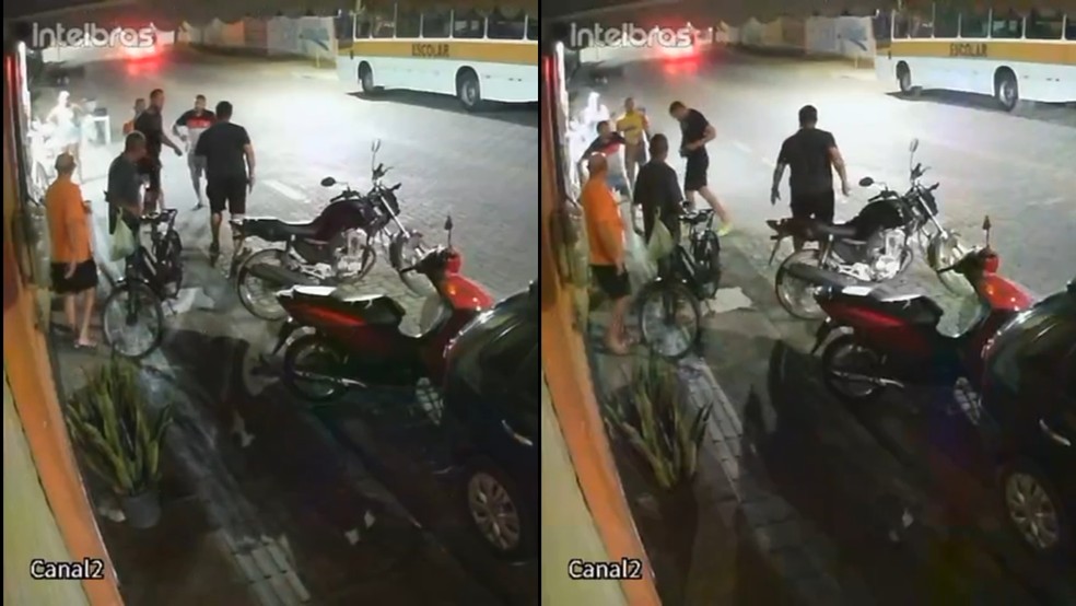 Marquinhos Maia foi agredido por um homem com uma facada em Quixeramobim, no Ceará. — Foto: Reprodução
