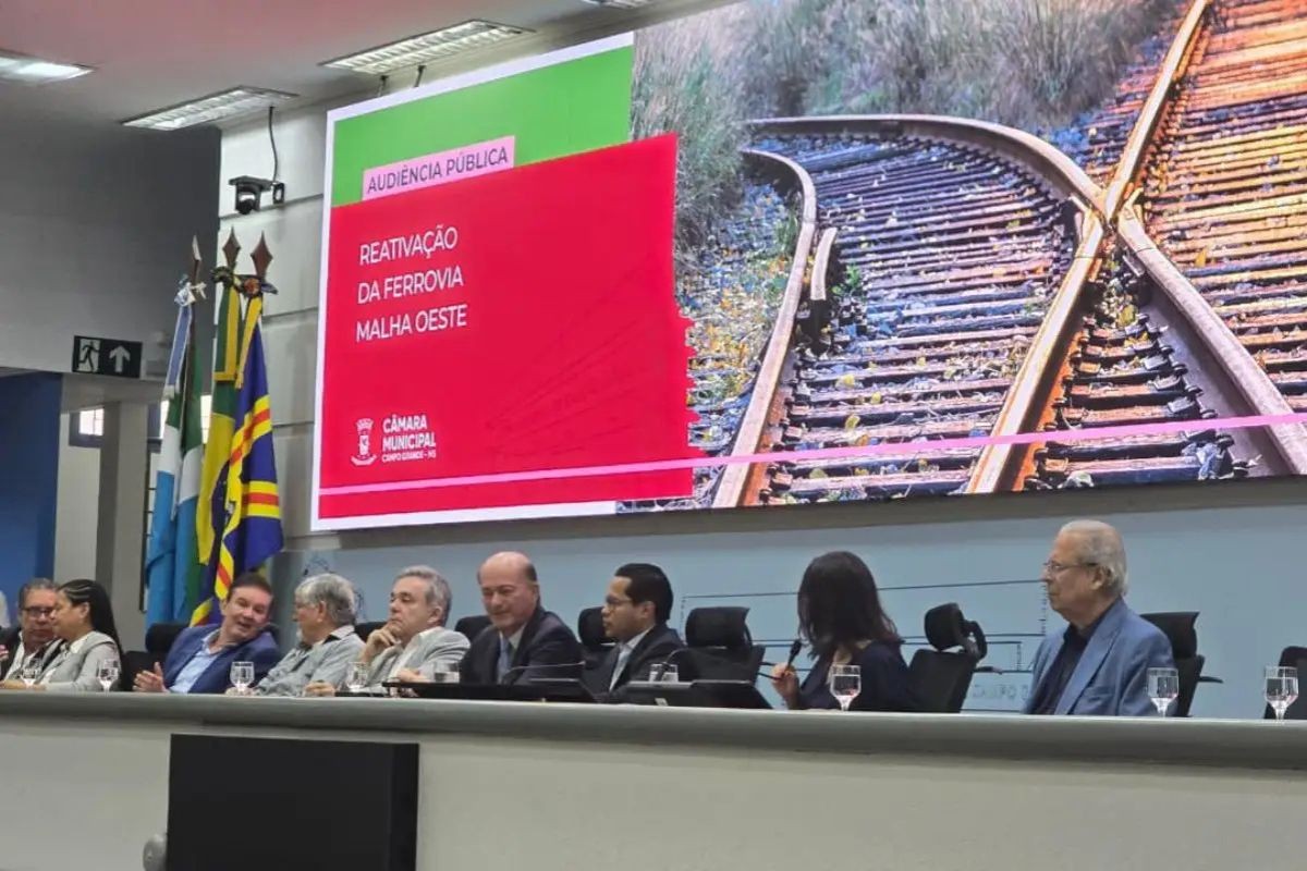 Audiência debate reativação da Malha Oeste entre SP e MS e conexão do Brasil com o Pacífico