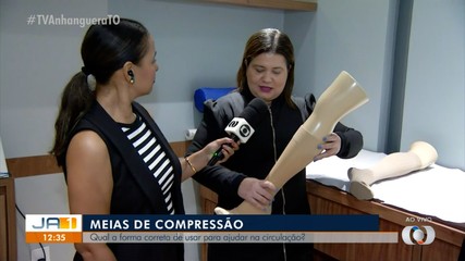 Fisioterapeuta explica em que casos é recomendado usar meias de compressão