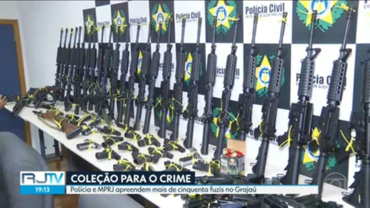 Apreendido arsenal de guerra que seria entregue no Complexo da