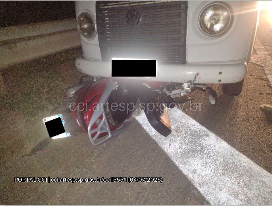 Motociclista morre atropelado por dois veículos em rodovia de Itu