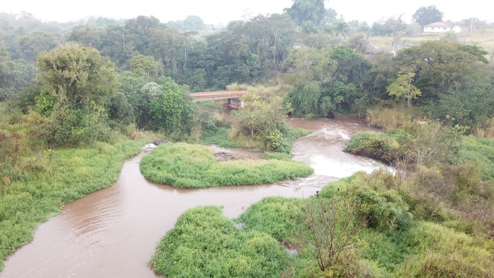 Parque está desativado desde 2016 em Londrina (PR) — Foto: Reprodução/Polícia Civil