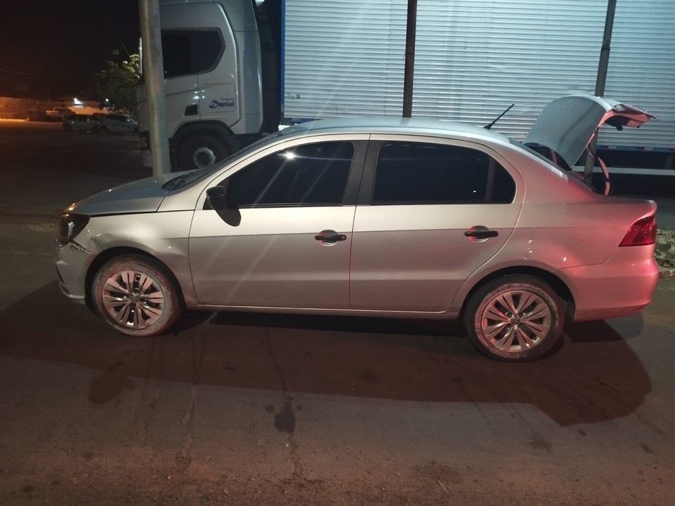 Motorista por aplicativo é resgatado pelo PM em porta-malas de carro após assalto em Teresina — Foto: Reprodução