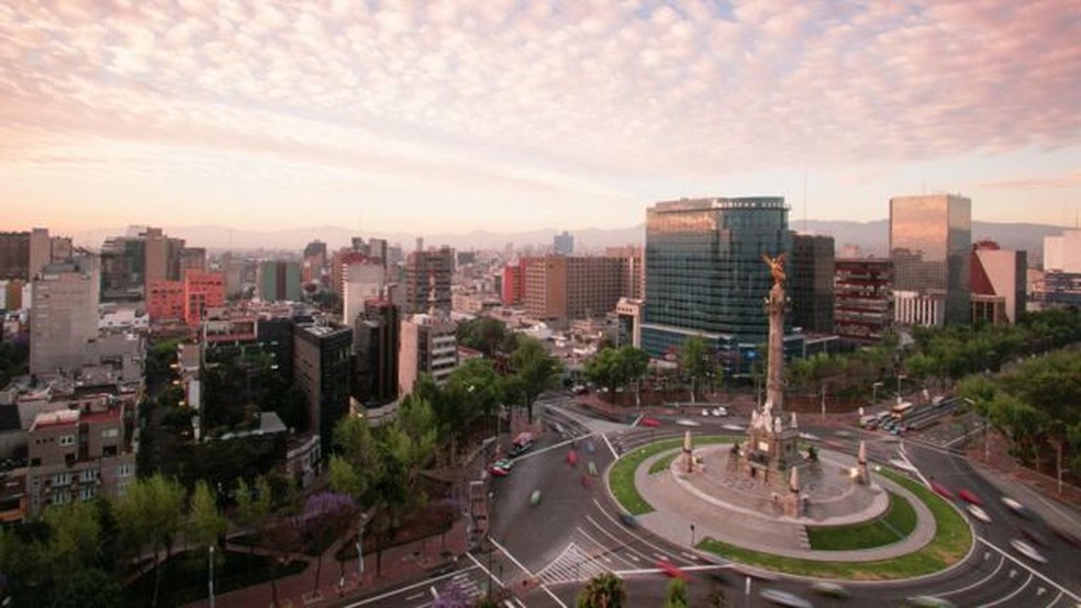 A Cidade do México, capital do México — Foto: GETTY IMAGES via BBC