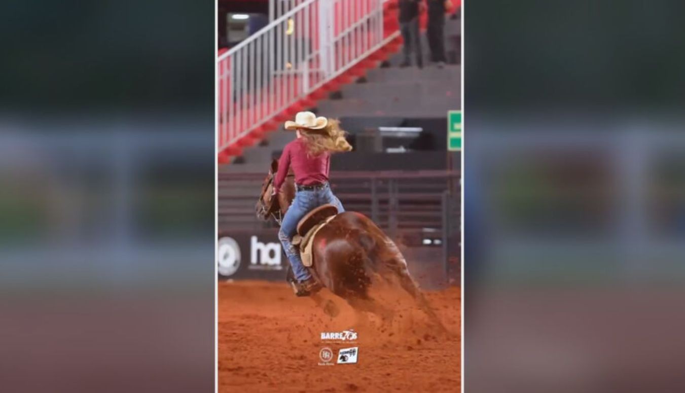 Jovem de Bauru garante vaga em competição internacional após vencer prova de três tambores em Barretos