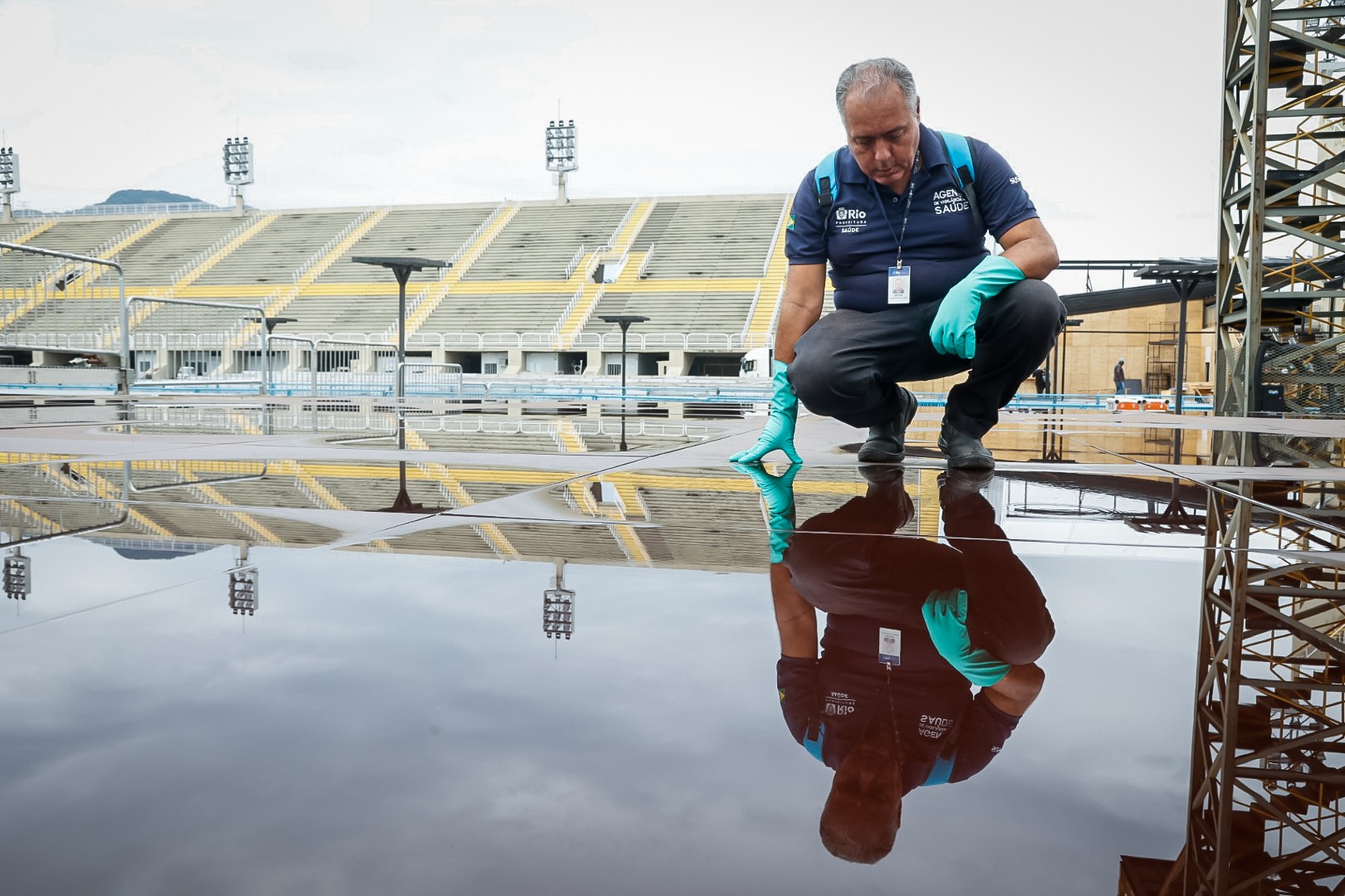 A um mês do carnaval, Rio tem ação de combate à dengue no Sambódromo e arredores