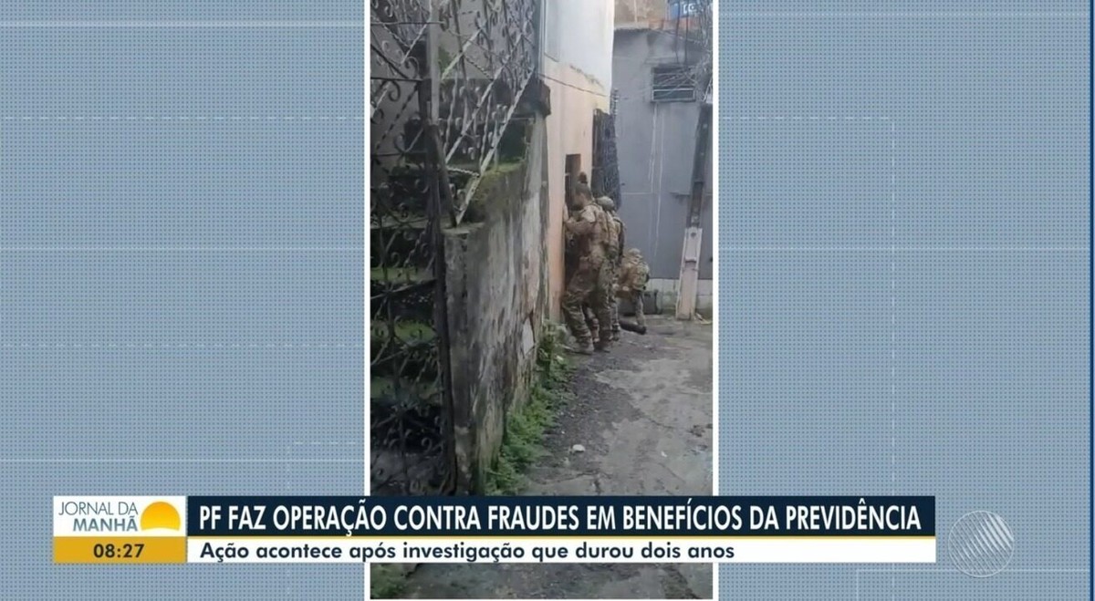 PF faz operação contra grupo que fraudava benefícios por incapacidade na Bahia; benefícios causaram prejuízo de mais de R$ 6 milhões ao INSS