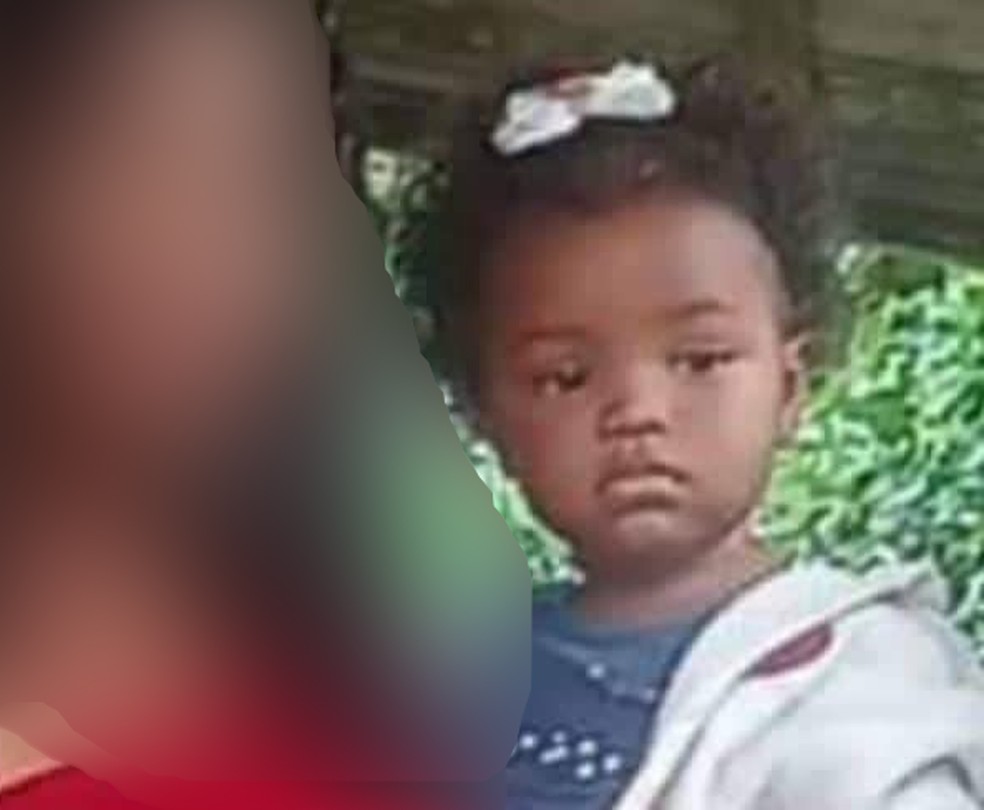 Polícia investiga morte da bebê Raquelle Medeiros, de um ano, em Duque de Caxias — Foto: Reprodução