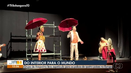 De Araguaína para o mundo: grupo leva espetáculo à Europa
